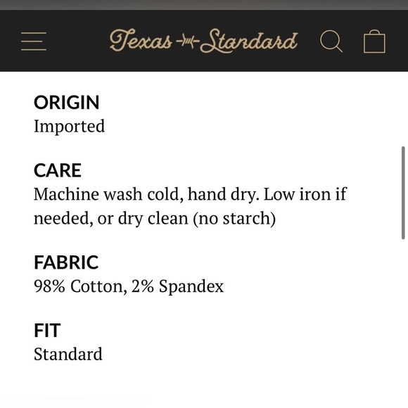 NWT Texas Standard Tejas Guayabera Mini Dress in Burnt Orange - Picture 9 of 9